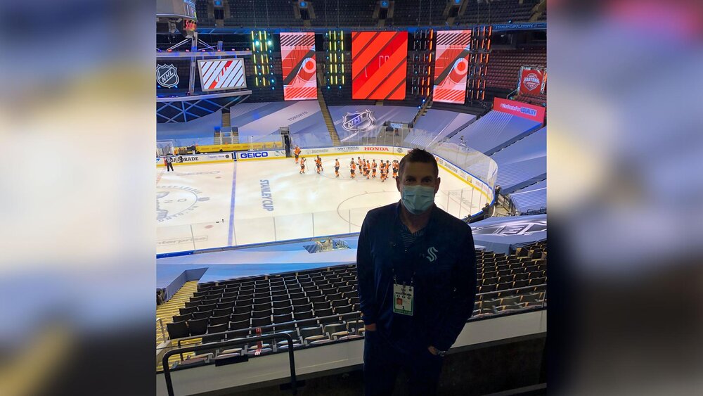 Don Graham, Vice President of Events at Climate Pledge Arena