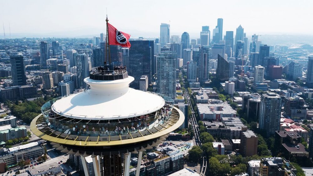 Oak View Group, NHL Seattle and partners join to donate $1 million to United Way for distributing food vouchers to families in need, plus provide timely support for nonprofit groups at Seattle Center.