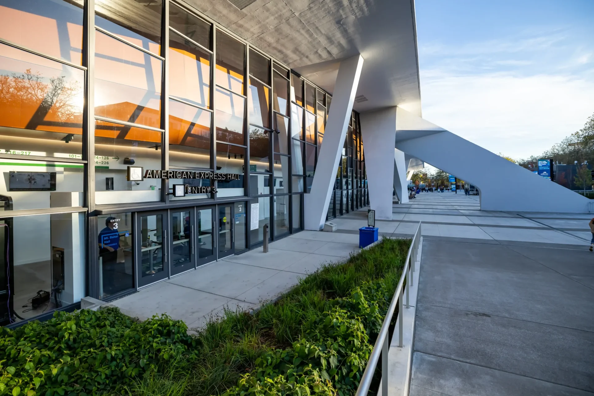 Climate Pledge Arena Exterior AMEX Hall Entry