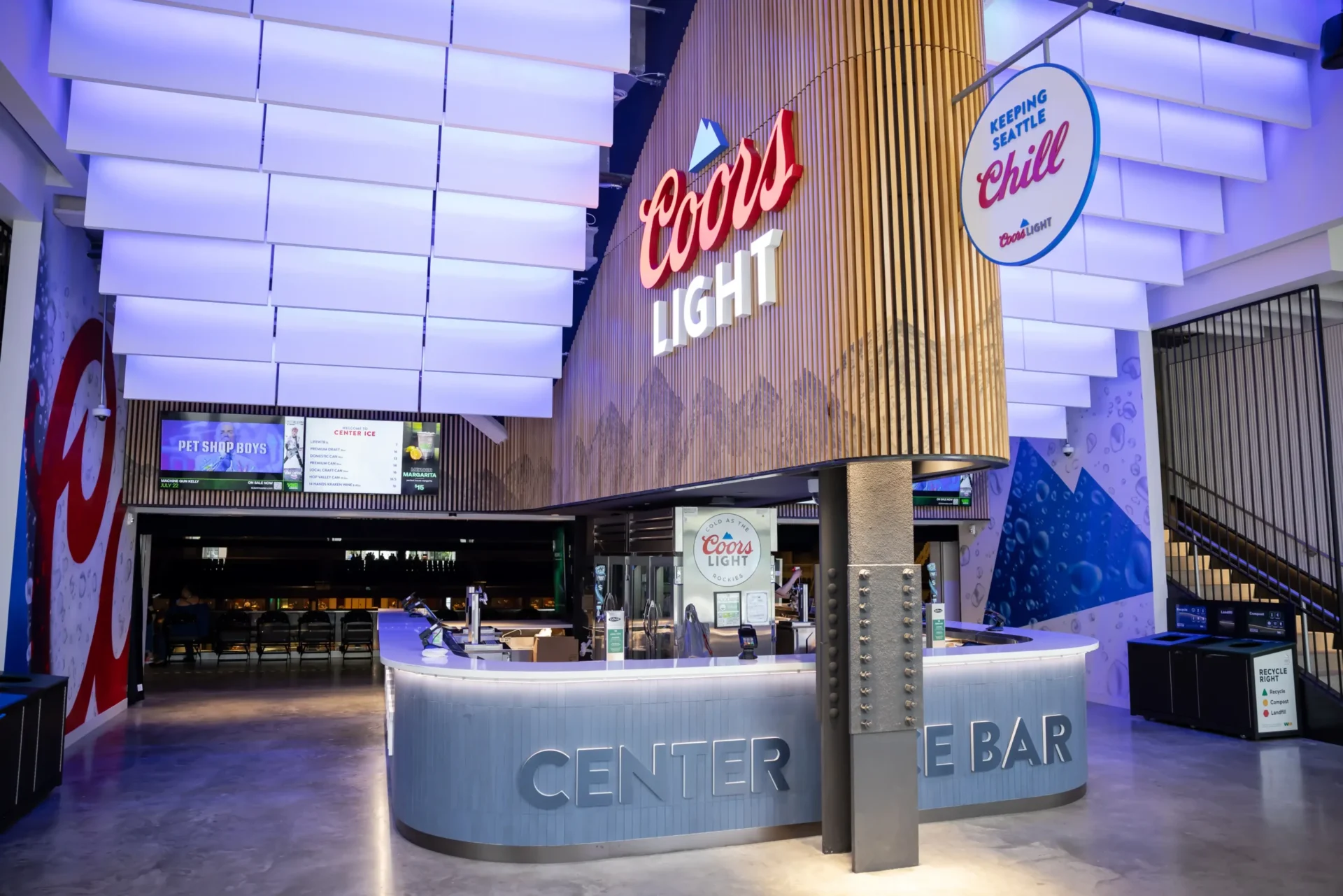 Climate Pledge Arena Coors Light