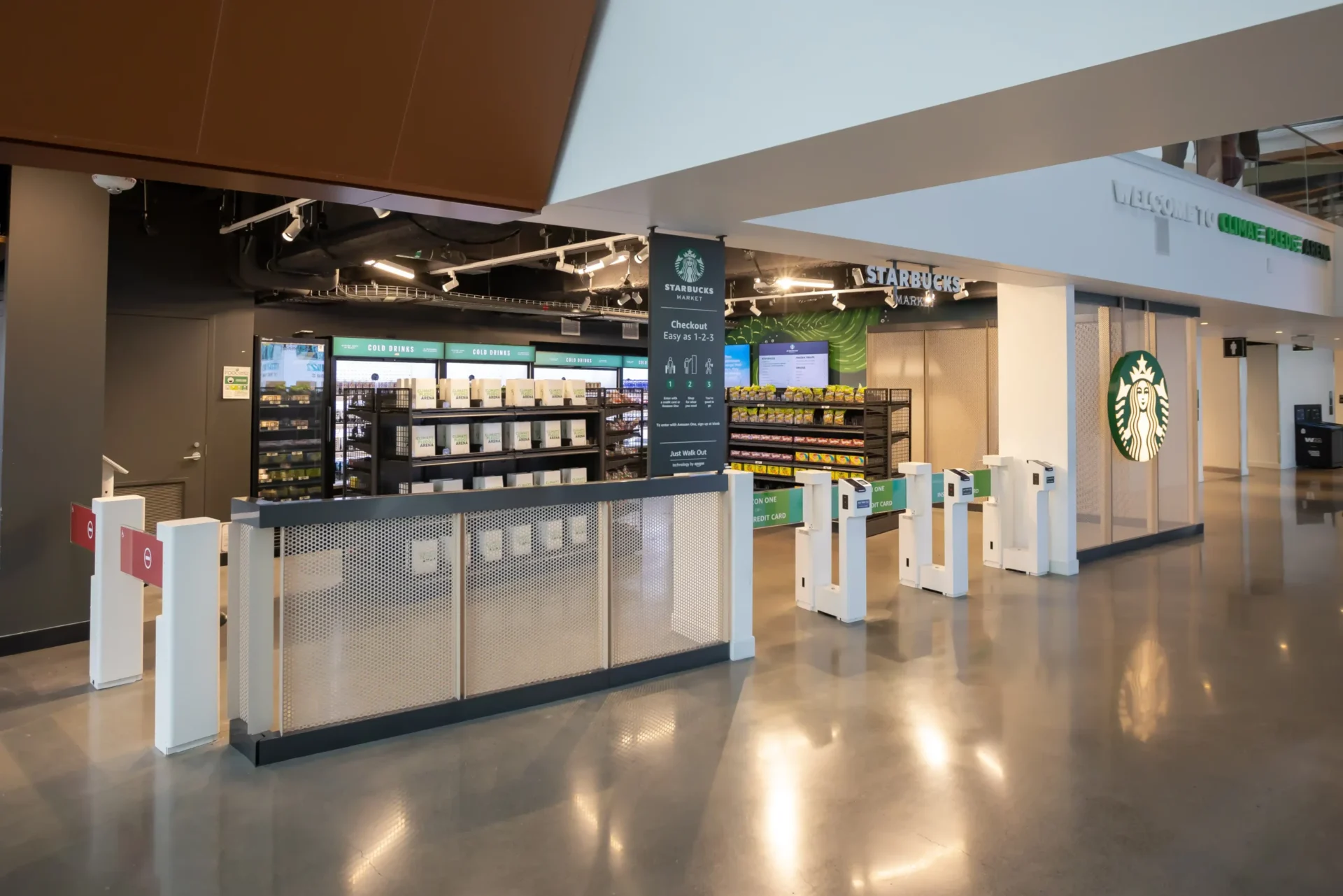 Climate Pledge Arena Starbucks