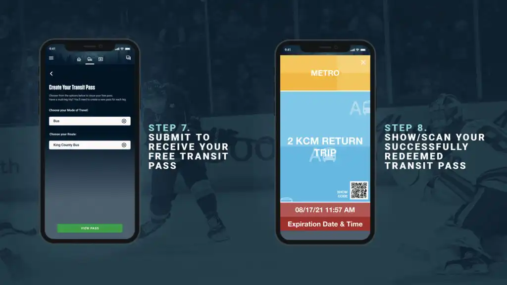 Step 7 and 8 Free Transit Pass
